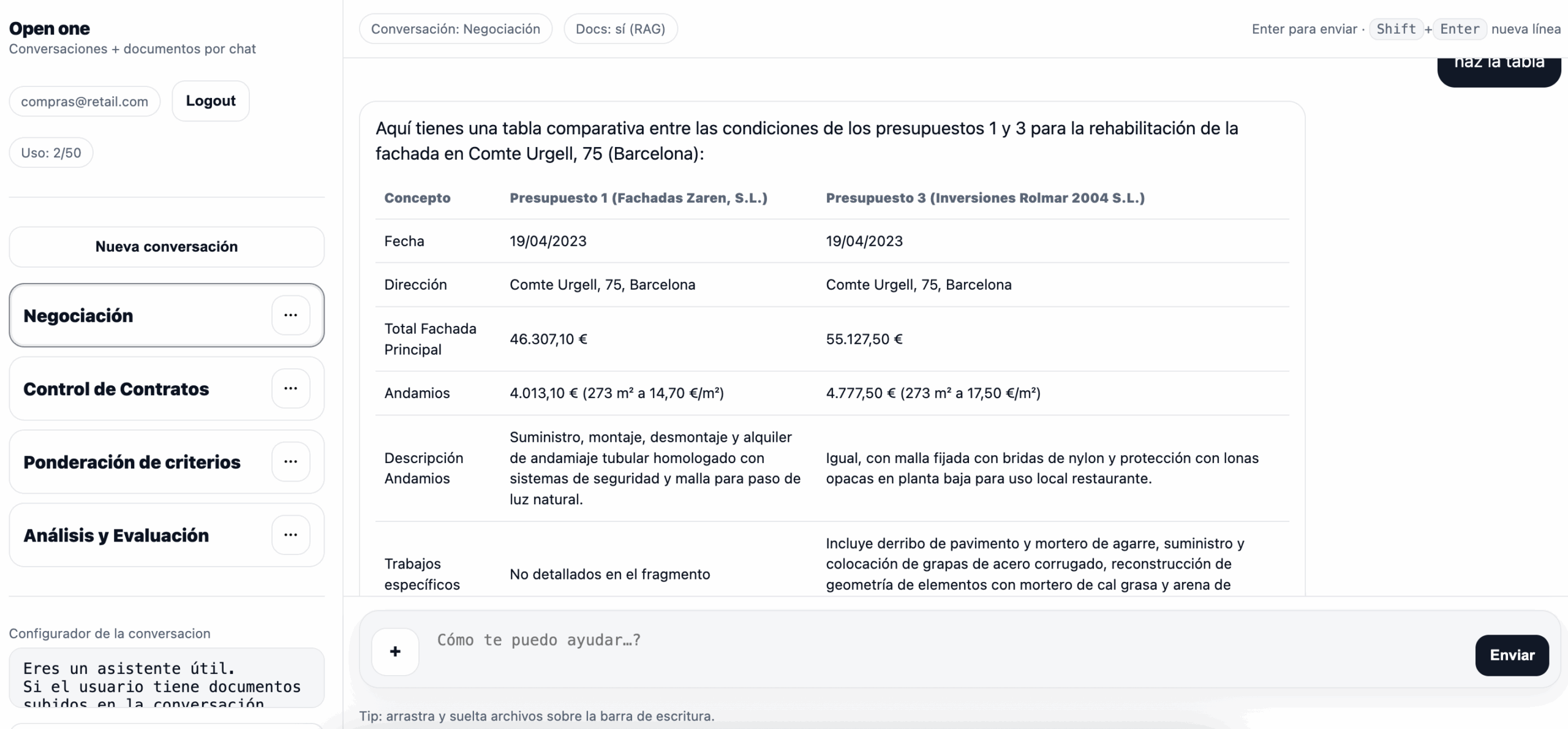 Sistema de gestion de proveedores y portal B2B para empresas